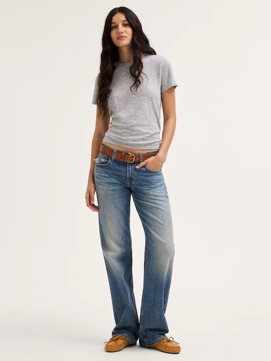 Madewell Low Rise Loose Jean